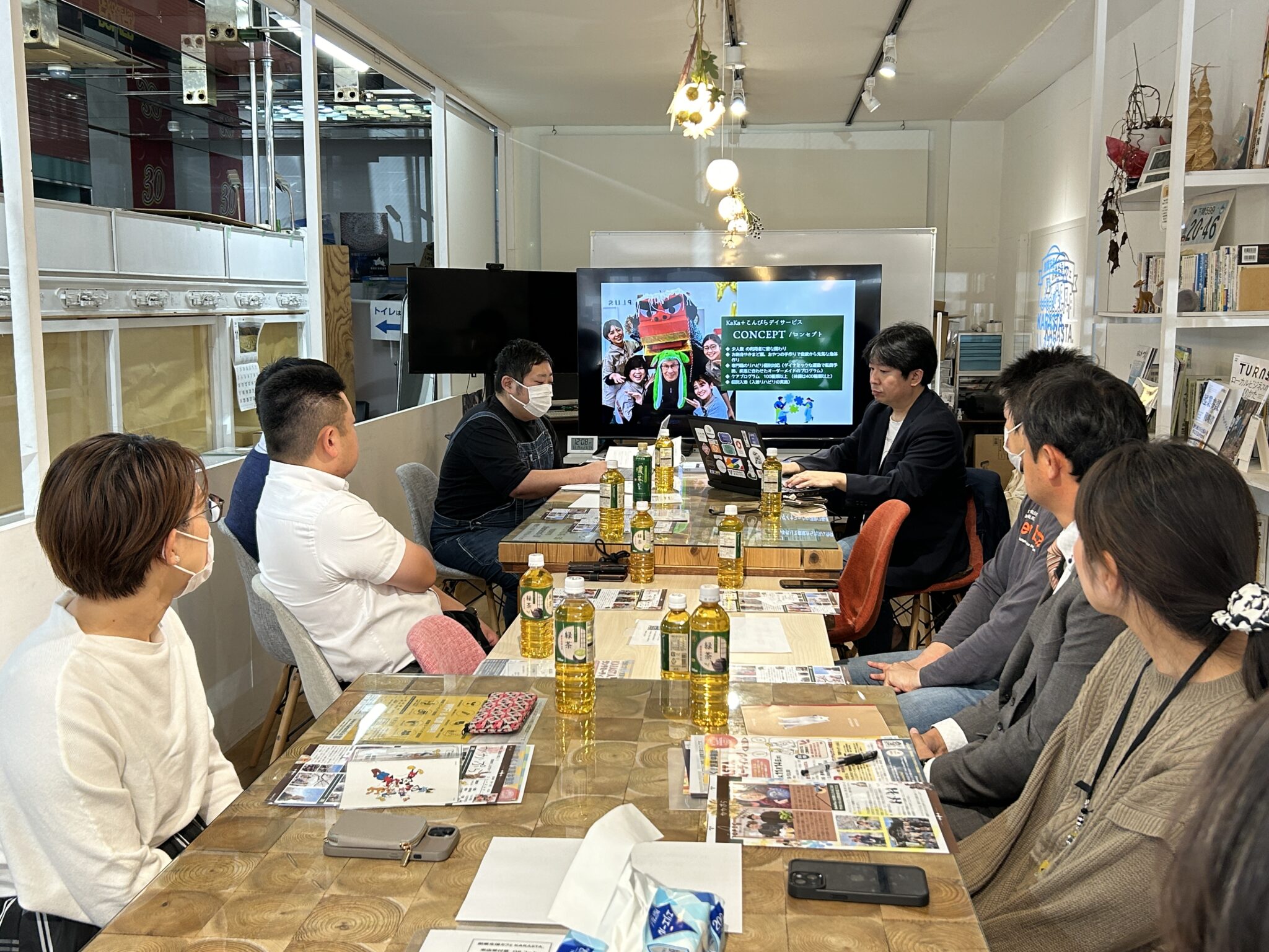 創業支援カフェKARASTAが開催するランチミーティングに参加しました✨